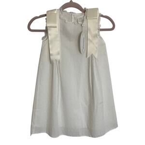 Lullaby Set Spring White Swiss Dot Patricia Dress NWT size 5